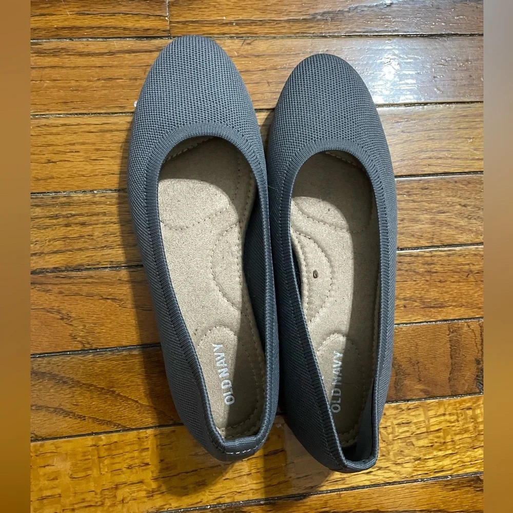 Dusty Blue Flats | women’s size 7